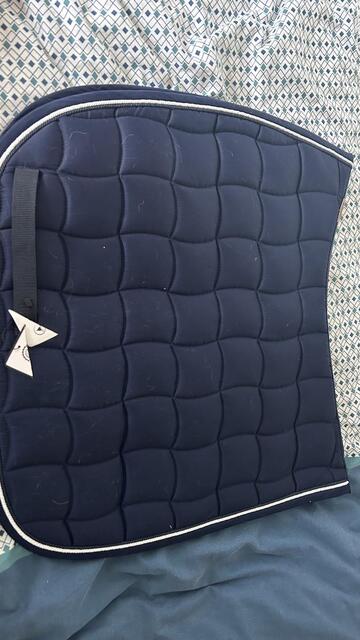 Tapis de dressage bleu marine
