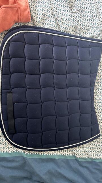Tapis de dressage bleu marine