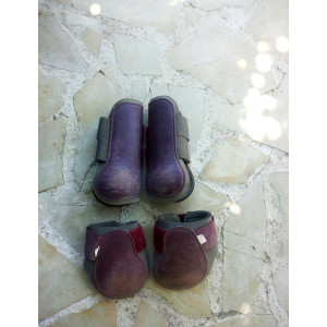 Guetre Norton bordeaux