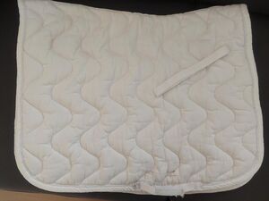 Tapis de selle blanc