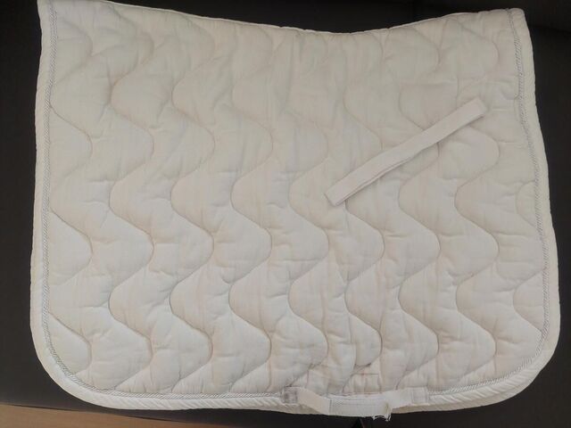 Tapis de selle blanc