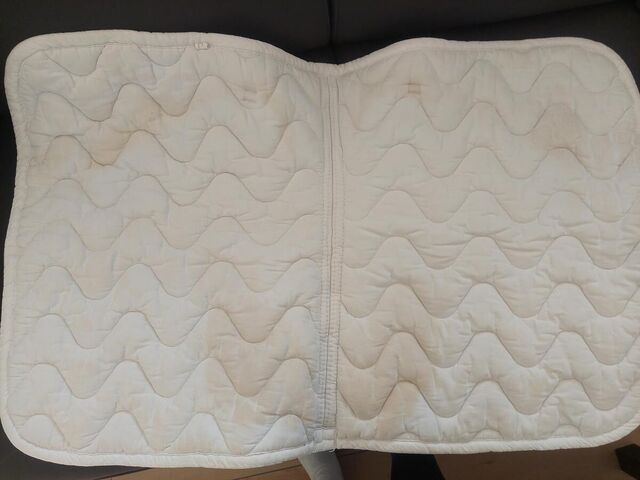 Tapis de selle blanc
