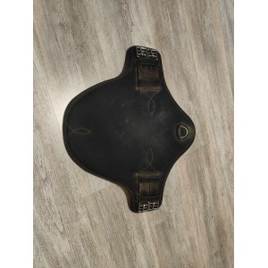 Sangle bavette courte noire TdeT - 60 cm
