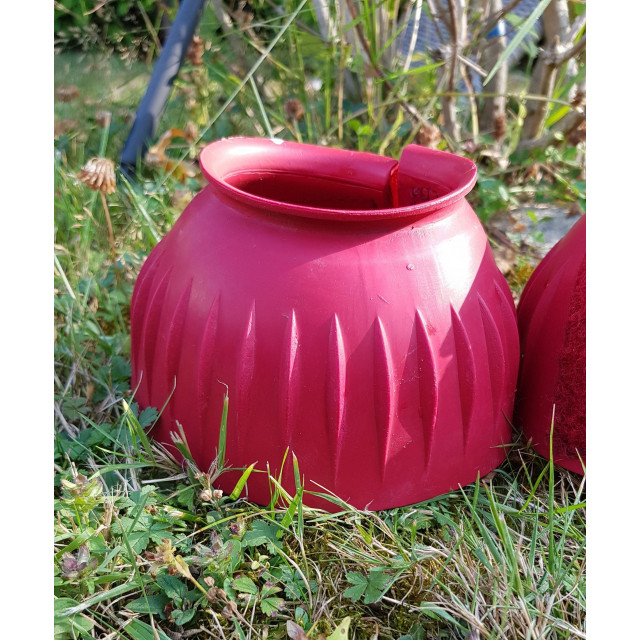 Cloches à scratchs rouges