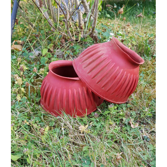 Cloches rouges sans scratchs