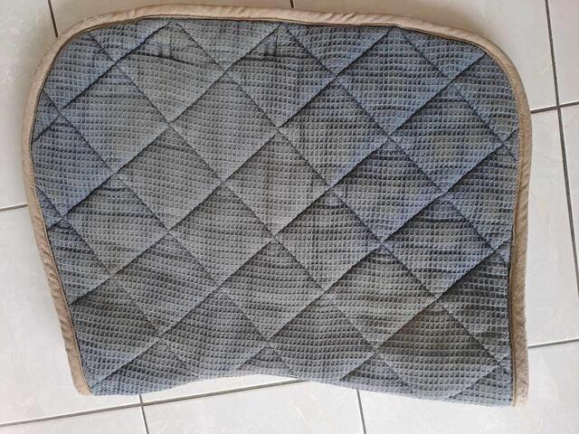 tapis privilège équitation bleu clair