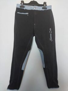 Pantalon d'équitation bleu ciel et marron Sierra
