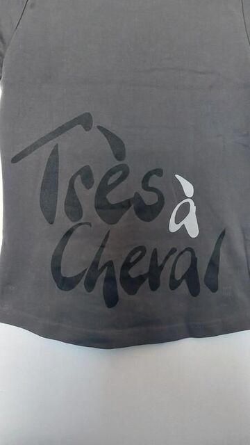 T-shirt brun cheval