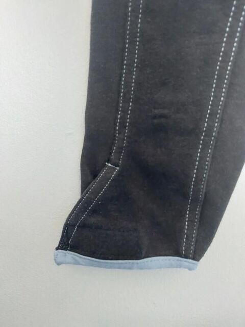 Pantalon d'équitation bleu ciel et marron Sierra