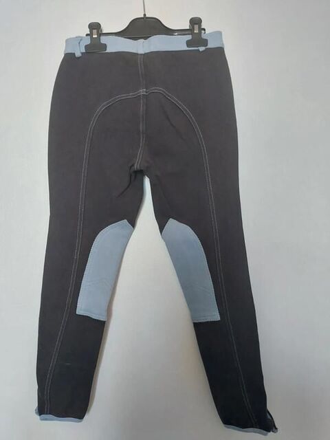 Pantalon d'équitation bleu ciel et marron Sierra
