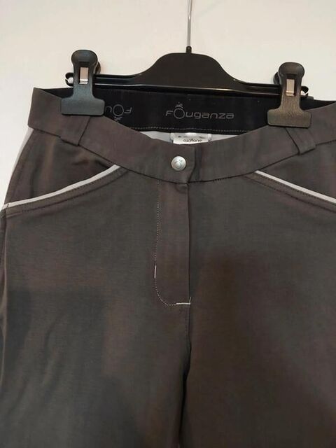 Pantalon d'équitation gris