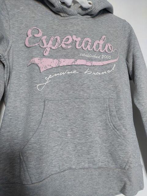 Sweat gris et rose Esperado