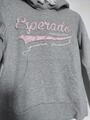Sweat gris et rose Esperado
