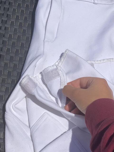 Pantalon concours blanc équitation fouganza