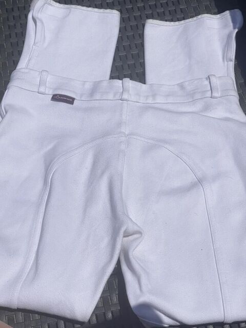 Pantalon concours blanc équitation fouganza