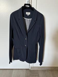 Veste de concours Pénélope bleue marine compatible airbag