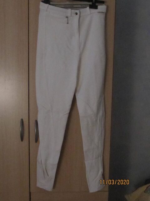 pantalon d'equitation blanc taille 38