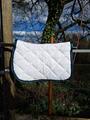 Tapis blanc poney