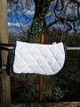 Tapis blanc poney