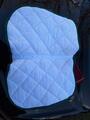 Tapis blanc poney
