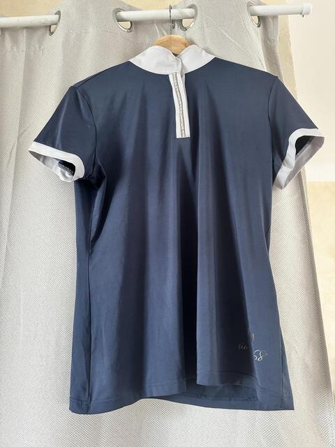 Polo de concours HKM bleu marine