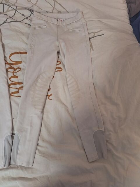 Pantalon blanc hkm starlight 134/140