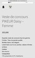 Veste concours femme pikeur