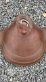 sangle bavette Bruno Delgrange cuir havane 120