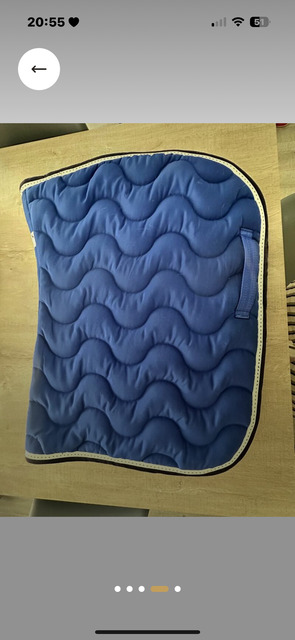 Tapis bleu roi Pénélope Leprevost