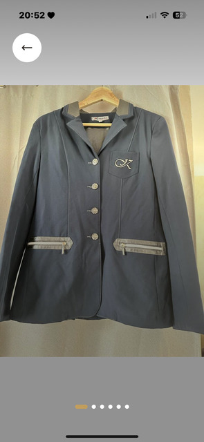 Veste de concours bleu marine Komutekir