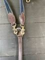 Collier de chasse cheval cuir marron