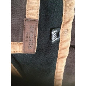 Couvre reins Hermès 135 marron