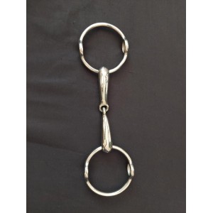 Mors releveur simple brisure canons creux inox 125mm