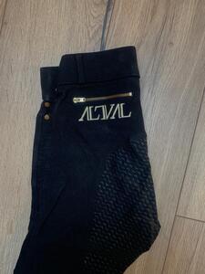Pantalon full grip noir Alexandra Ledermann