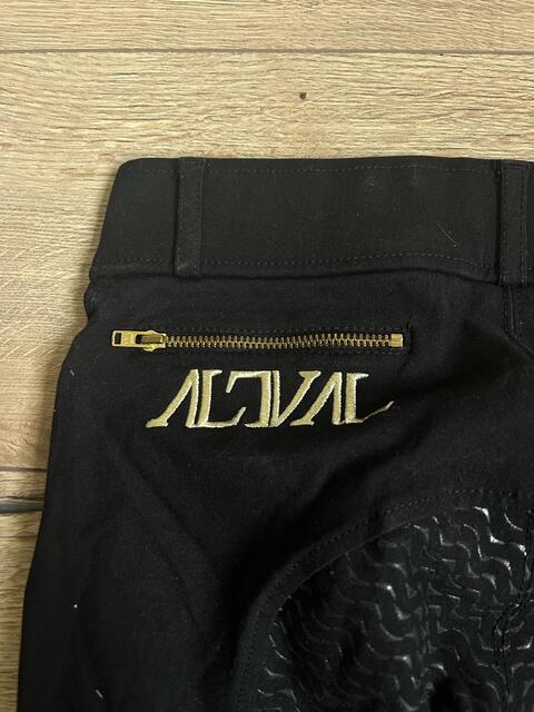 Pantalon full grip noir Alexandra Ledermann