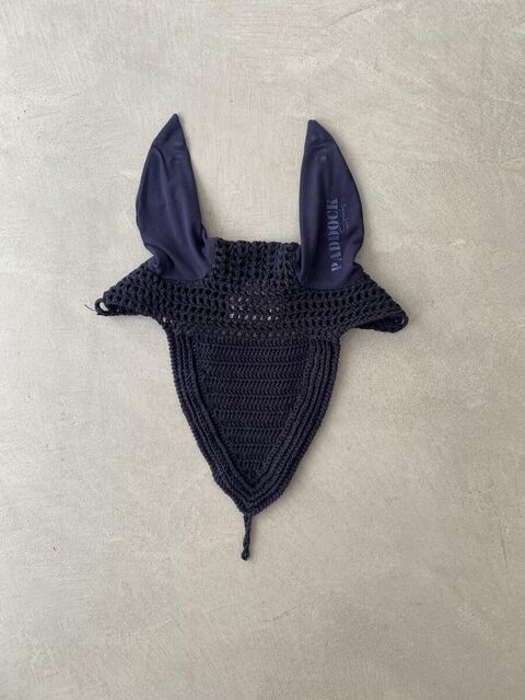 Bonnet Long Paddock Sports poney Marine