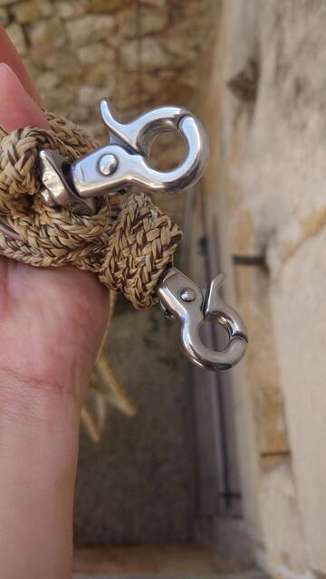 Rênes en corde Horse & Rope