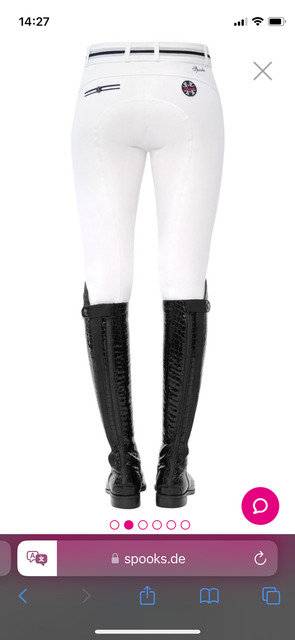 pantalon blanc spooks