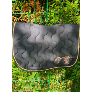 Tapis Pénéloppe Leprevost marine rose gold
