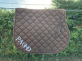 Tapis de selle coupe CSO marron