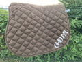 Tapis de selle coupe CSO marron