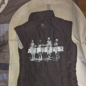 Veste sans manches fouganza grise