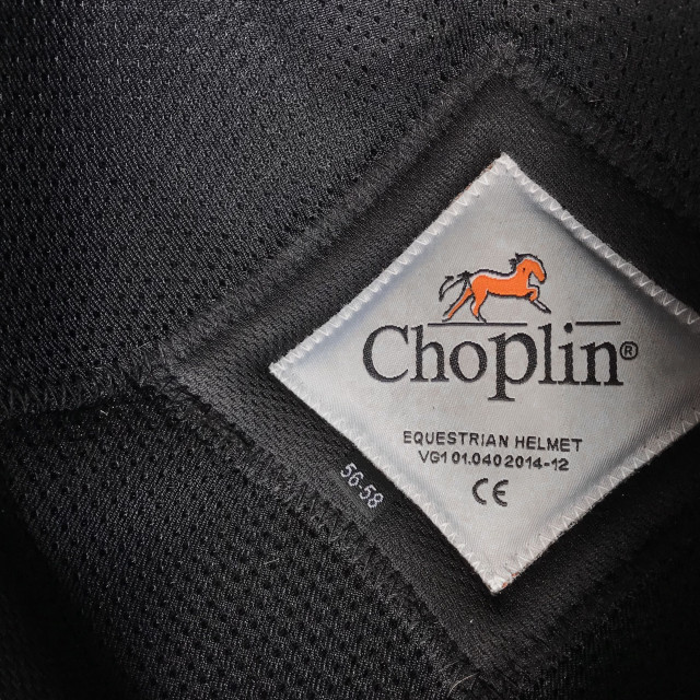 Casque d'équitation Choplin