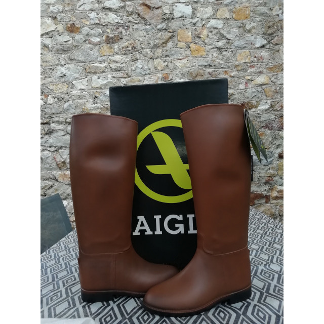 4 Paire Botte Aigle Equitation Saumur 36 /37 Neuve