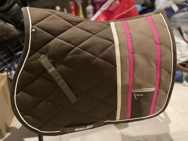 Tapis Eurostar taupe/fuschia