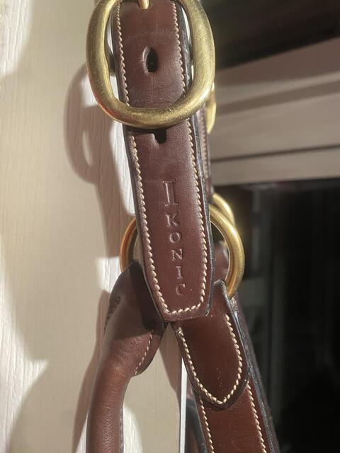 Licol en cuir IKONIC