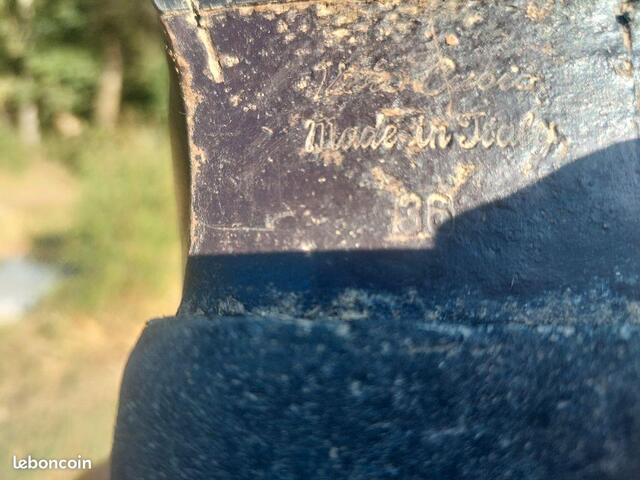 Bottes cuir italien Busato