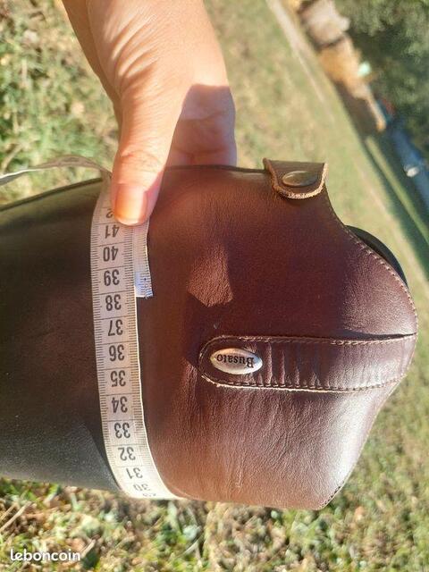 Bottes cuir italien Busato