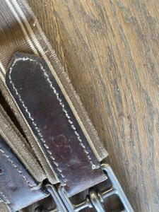 Sangle bavette cuir