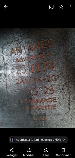 Selle CSO Antarès 17,5